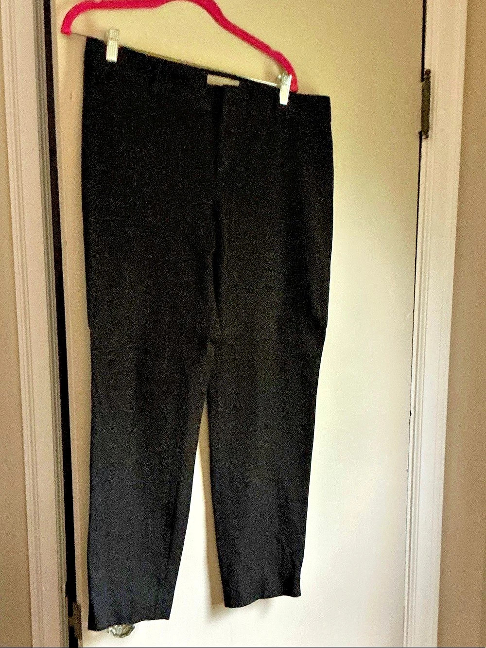 Banana Republic Black Straight Leg Pants Size 12 Like New